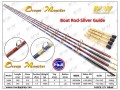 M&W Ocean Monster Boat Rod (Silver Guide), F0043